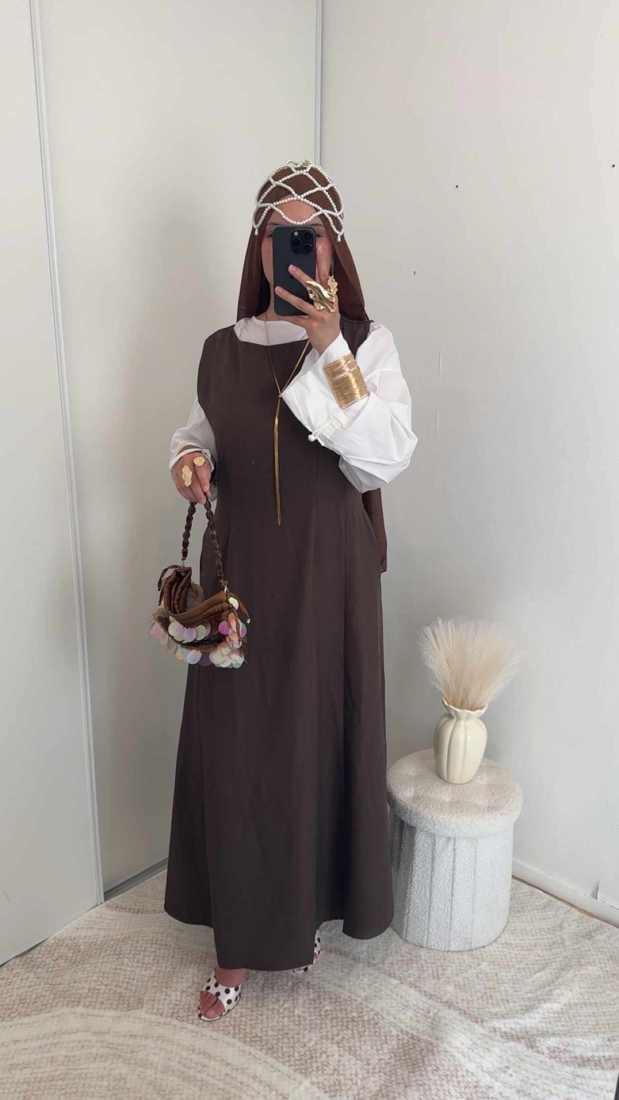 Robe prestige | Marron