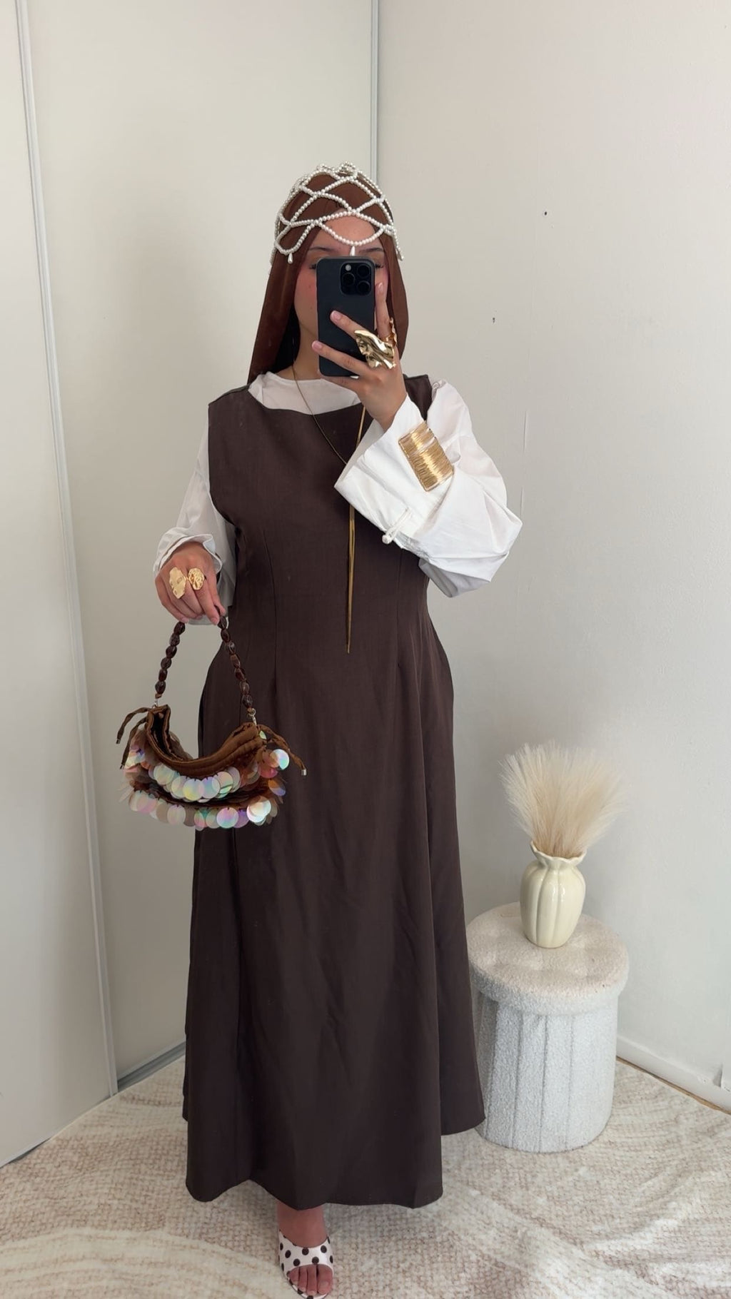 Robe prestige | Marron