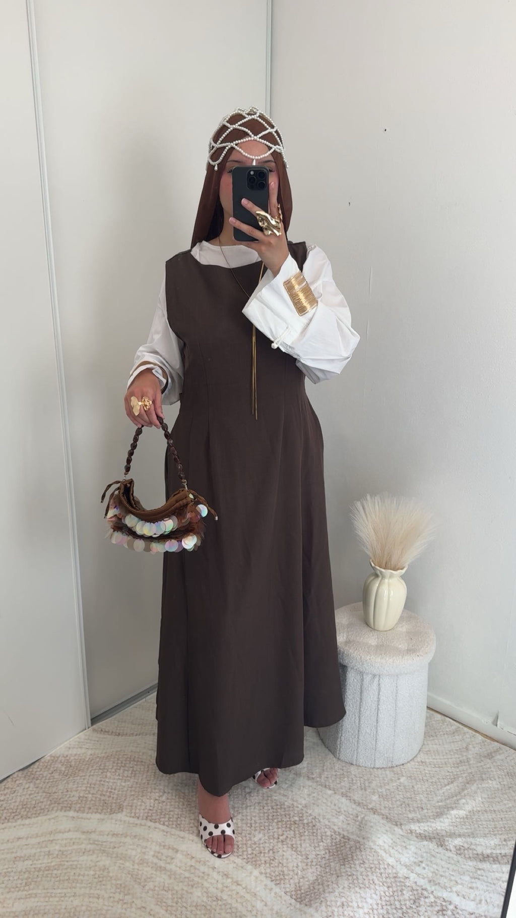 Robe prestige | Marron