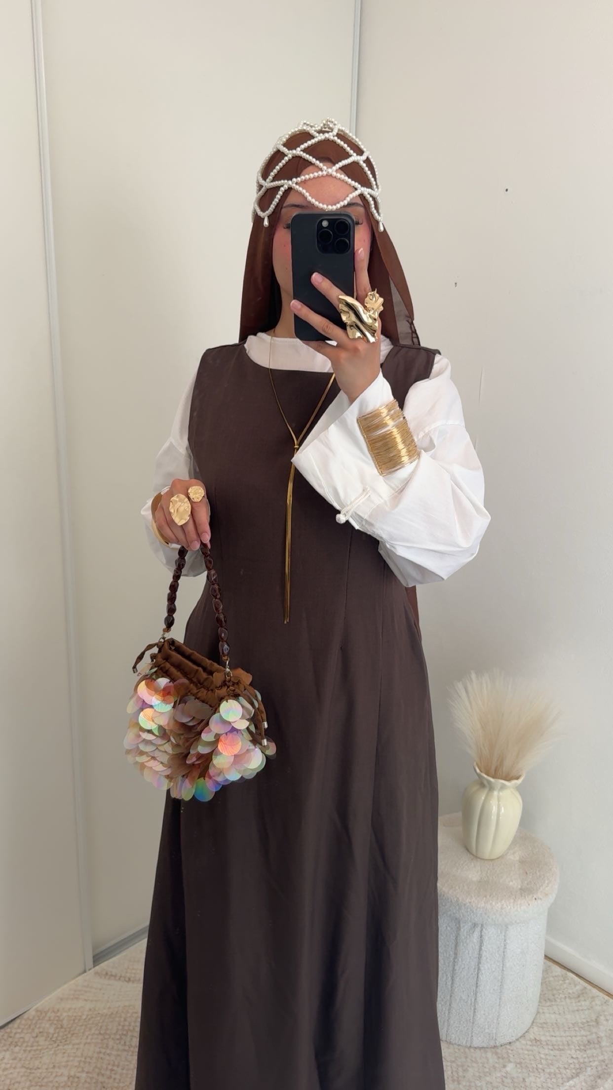 Robe prestige | Marron