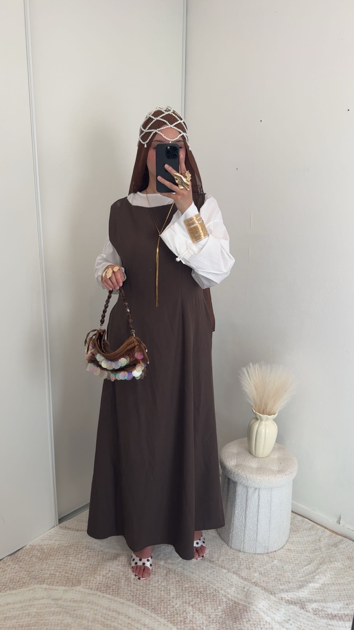 Robe prestige | Marron